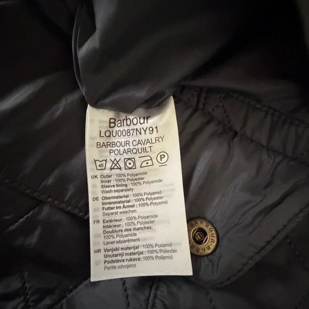 Barbour Calvary Polarquilt Jacket - NWT - Picture 8 of 8